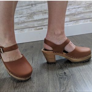 NWOT Abba clogs made in Sweden